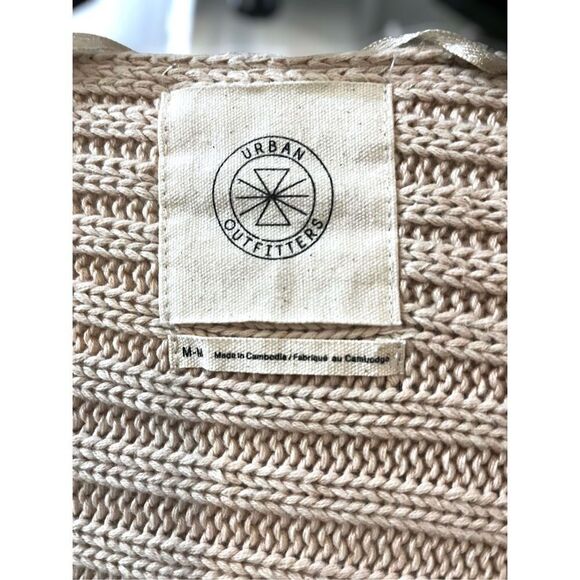 Urban Outfitters Ribbed Open Front Cardigan Size M - Picture 6 of 7